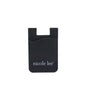 SILICONE POCKET STICK-ON PHONE WALLET