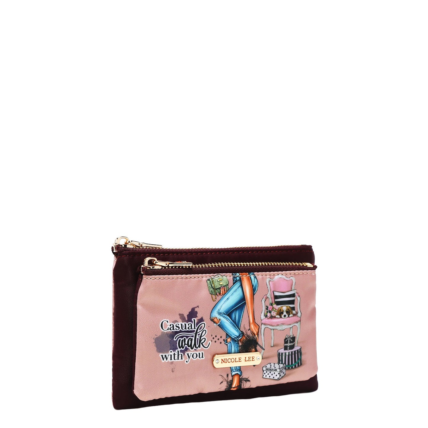 SMALL NYLON WALLET POUCH