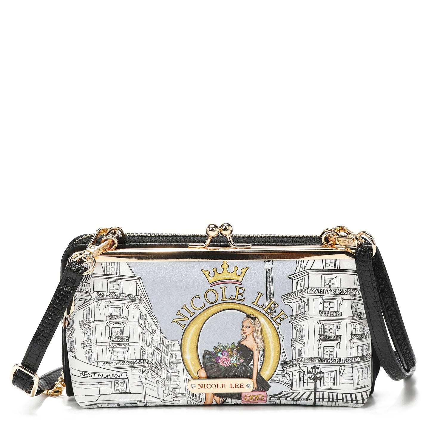 3 PIECE GIFT SET (CROSSBODY WALLET, CARD CASE, WATCH)
