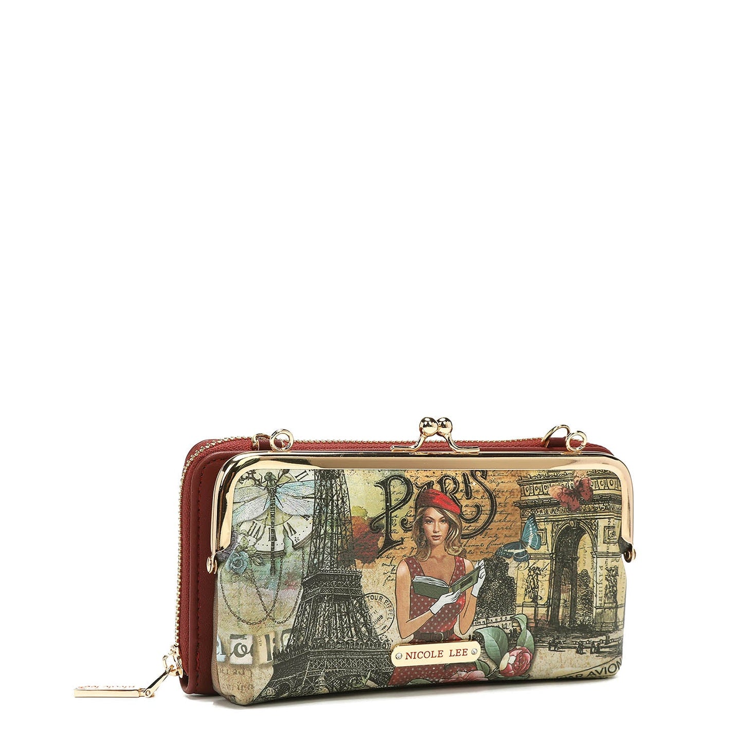 3 PIECE GIFT SET (CROSSBODY WALLET, CARD CASE, WATCH)