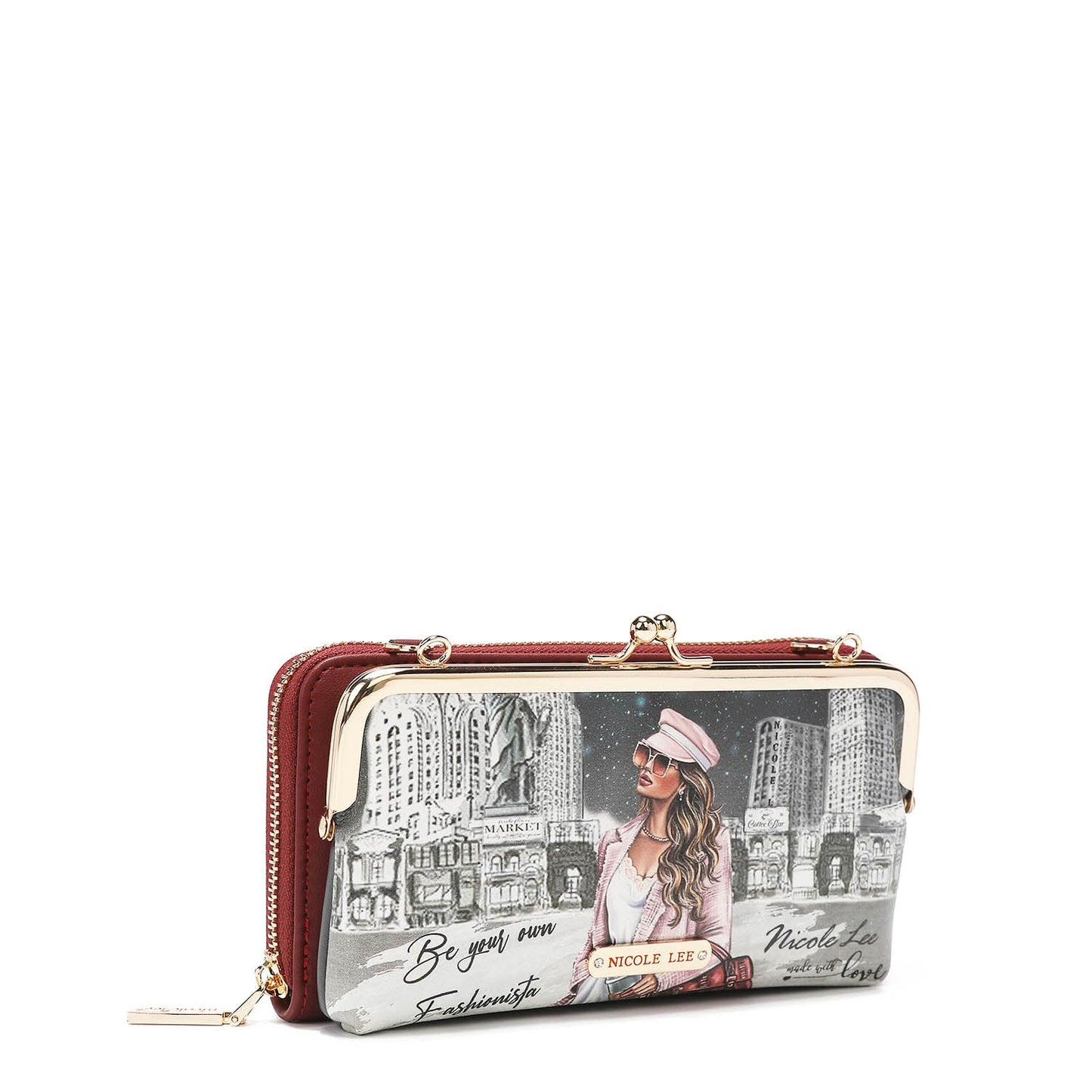 3 PIECE GIFT SET (CROSSBODY WALLET, CARD CASE, WATCH)