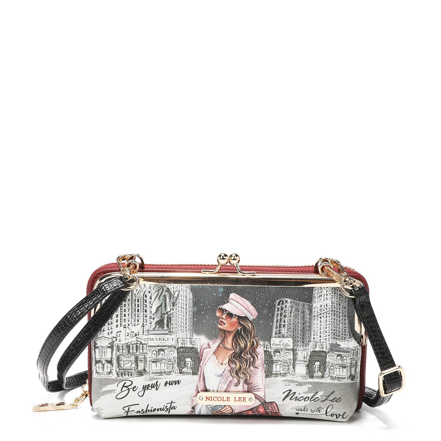 3 PIECE GIFT SET (CROSSBODY WALLET, CARD CASE, WATCH)