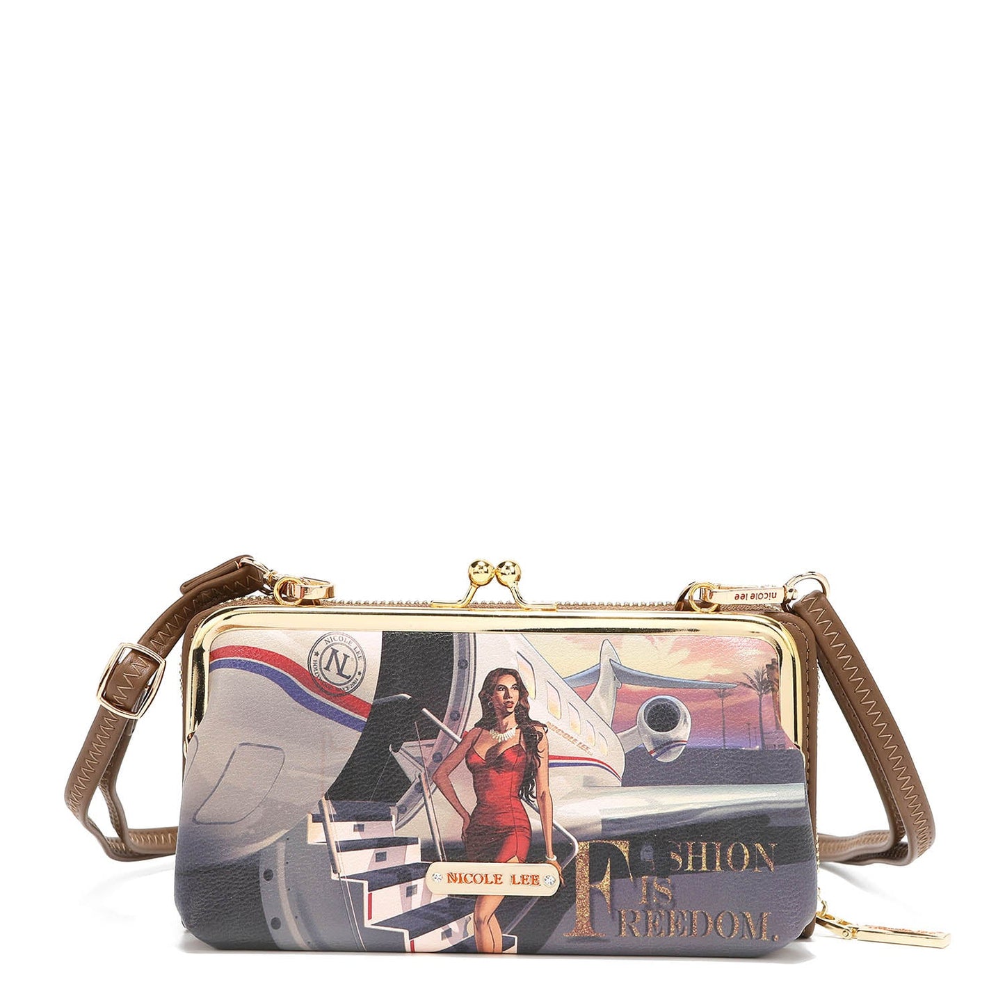 3 PIECE GIFT SET (CROSSBODY WALLET, CARD CASE, WATCH)